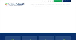 Desktop Screenshot of customflavors.com